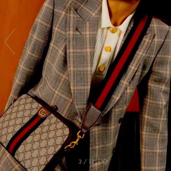 Gucci Brown and Red Men's Bag - Picture 2 of 6